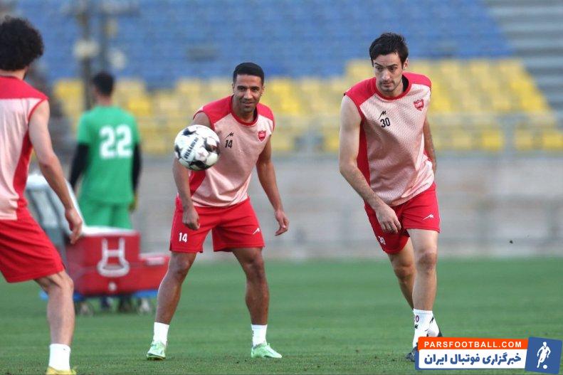 گولسیانی در تمرینات پرسپولیس با انگیزه بالا