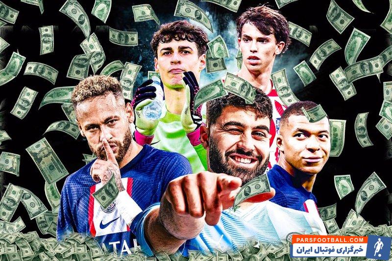 منچسترسیتی ؛ تیم گران ترین نقل و انتقالات دنیا از نگاه مارکا