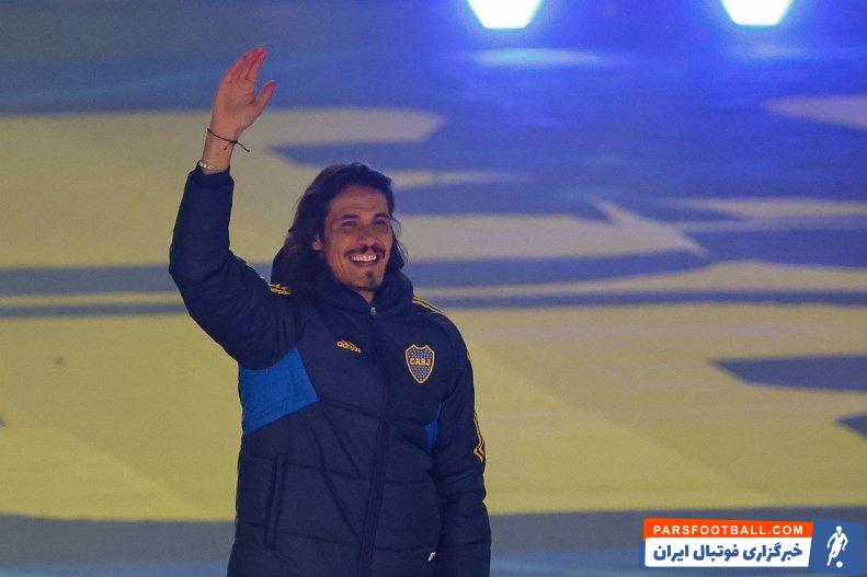 کاوانی ؛ استقبال باشکوه از شماره ده جدید بوکاجونیورز ادینسون کاوانی 