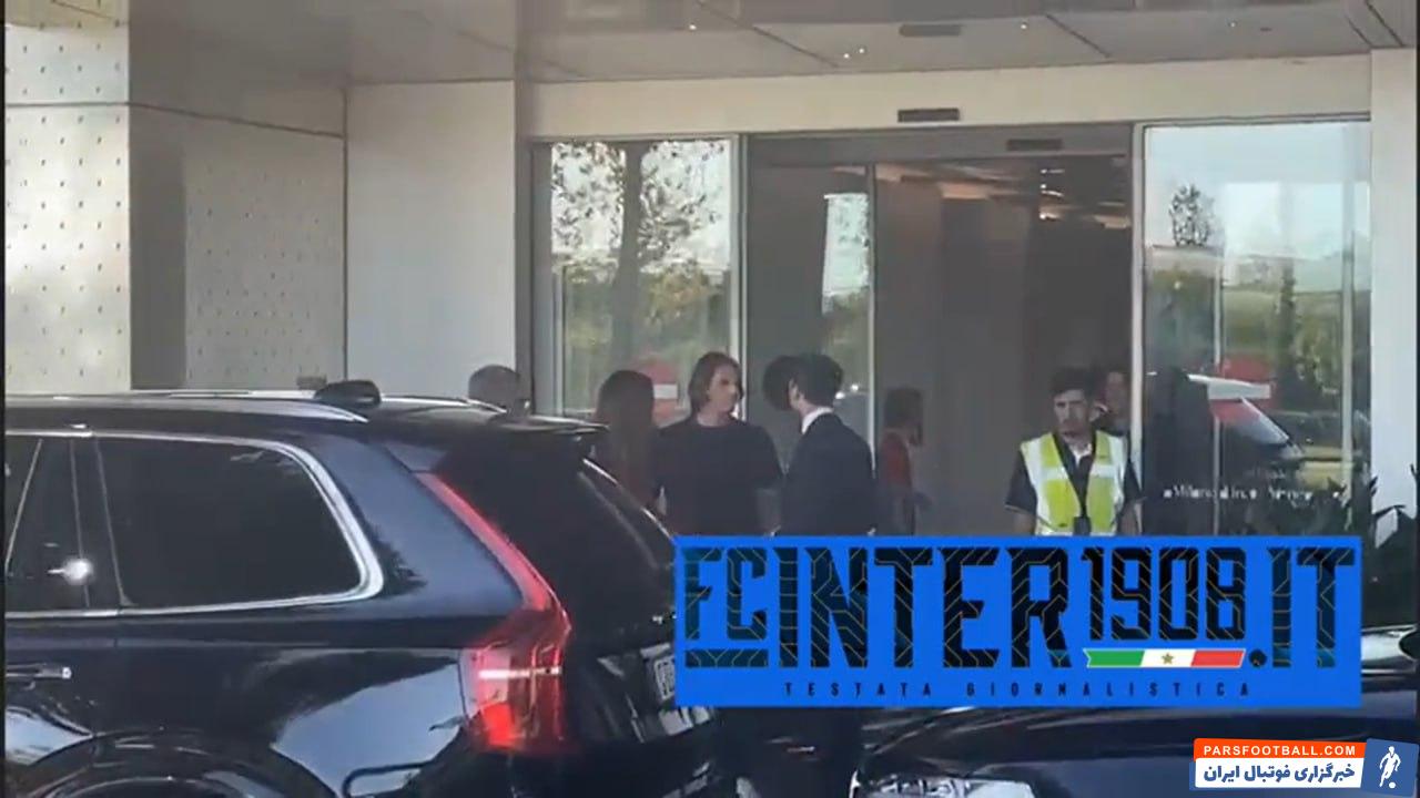 زومر ؛ حضور یان زومر در شهر میلان برای حضور در تست پزشکی اینتر 