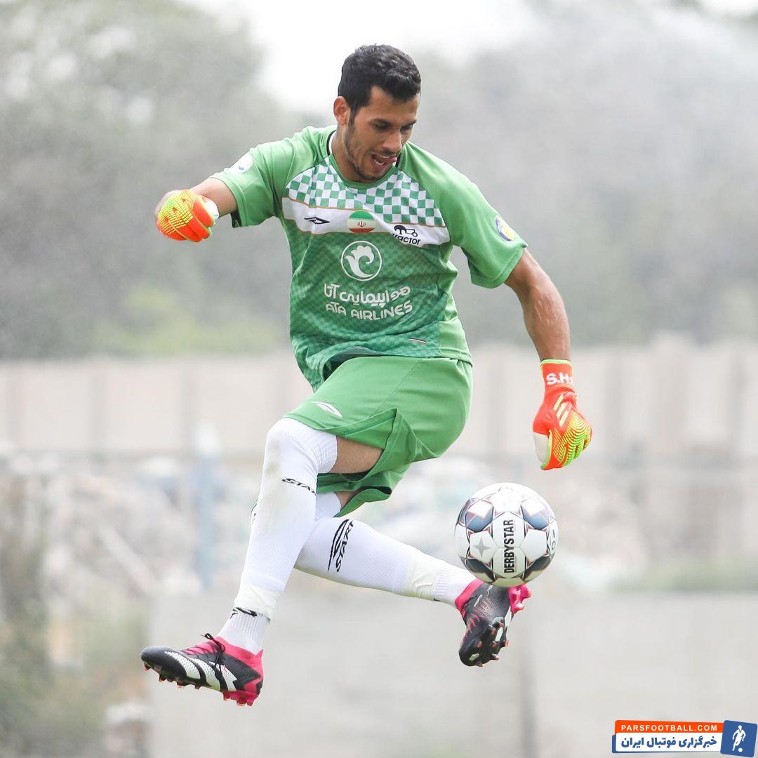 پورحمیدی ؛ حسین پورحمیدی با انگیزه بالا در تمرینات تراکتور