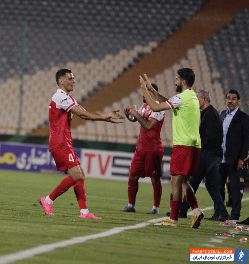 پرسپولیس ؛ تصاویری از خوشحالی بعد از گل علی نعمتی برابر آلومینیوم