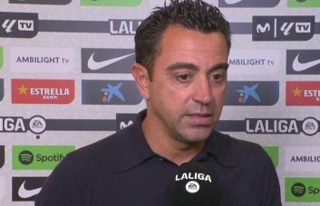 بارسلونا ؛ ژاوی سرمربی بارسلونا : این مسابقه باید 4-1 یا 5-1 به پایان می‌رسید