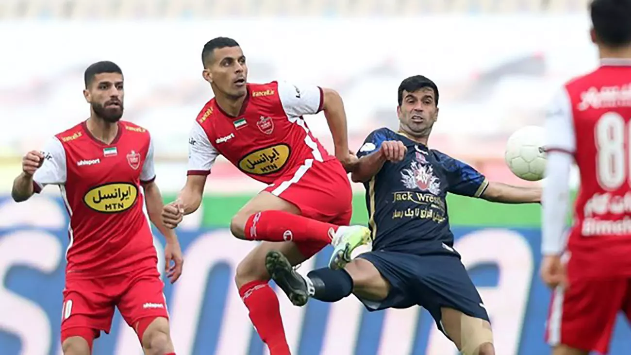 پرسپولیس ؛ تصاویری از خوشحالی بعد از گل علی نعمتی برابر آلومینیوم