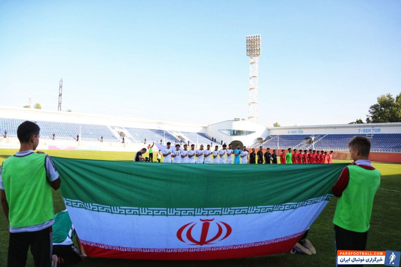 پیروزی تیم فوتبال امید ایران برابر هنگ کنگ در نیمه اول