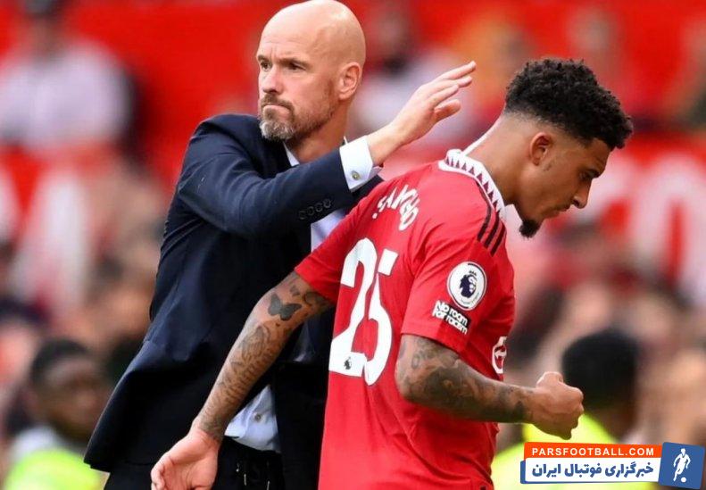 سانچو ؛ فردیناند، اسطوره باشگاه منچستریونایتد : تن هاخ جلوی همه آبروی سانچو را برد