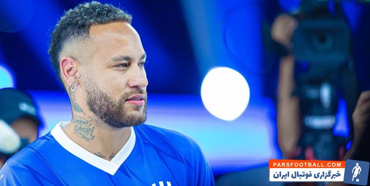 الهلال ؛ سالم الدوساری کاپیتان باشگاه الهلال در حضور نیمار