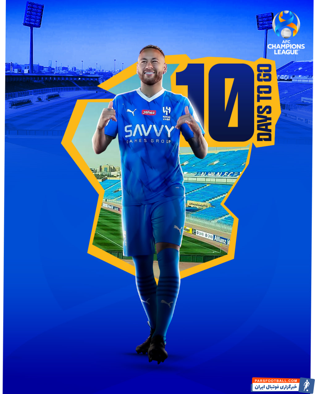 نیمار ؛ آرزوی قهرمانی AFC برای نیمار در الهلال 