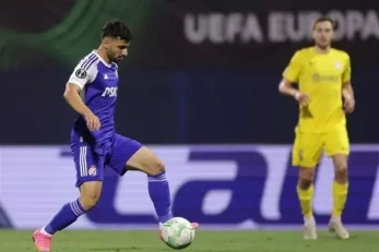 دیناموزاگرب در حضور ستاره ایرانی خود مقابل حریفش به برتری رسید