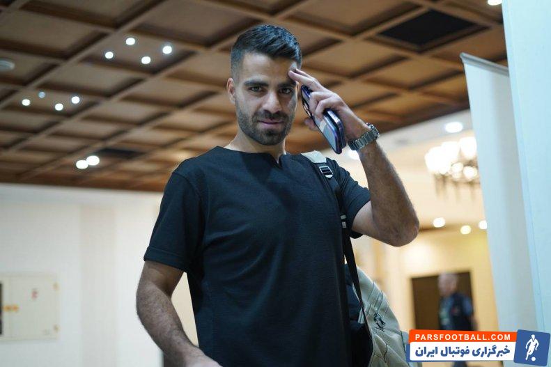 مرادمند ؛ سلام نظامی محمدحسین مرادمند در هتل المپیک 