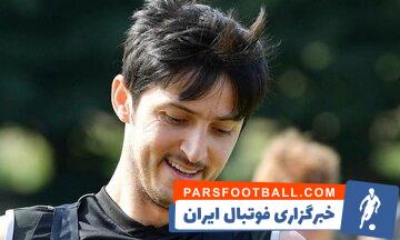 سردار آزمون در تمرینات تیم رم ایتالیا حضور پیدا کرد