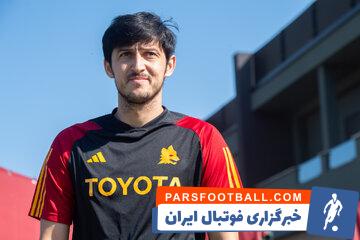 سردار آزمون عملکرد خوبی در تمرینات تیم رم دارد