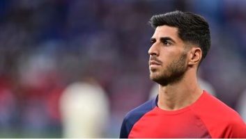 آسنسیو ؛ غیبت آسنسیو از ترکیب پاری سن ژرمن به علت مصدومیت