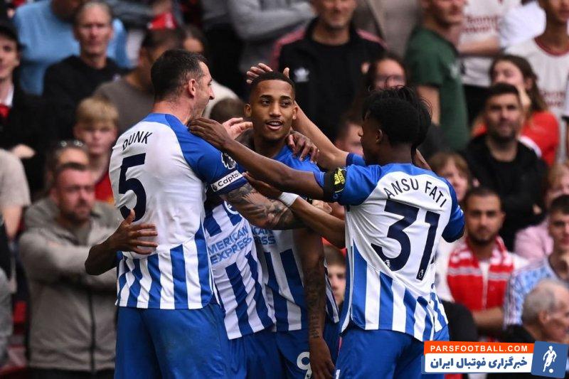 منچستریونایتد 1-3 برایتون لیگ برتر انگلیس