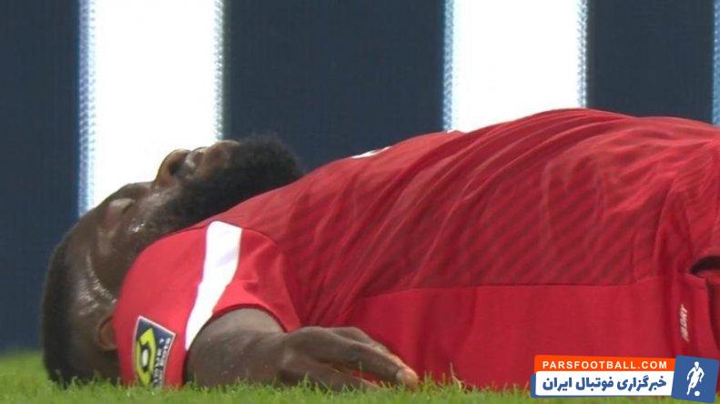 اومتیتی ؛ مصدومیت اومتیتی مدافع لیل در دیدار برابر رنس 