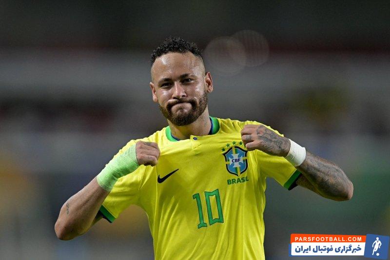 برزیل ؛ نیمار : هرگز تصور نمی‌کردم که این رکورد را بشکنم