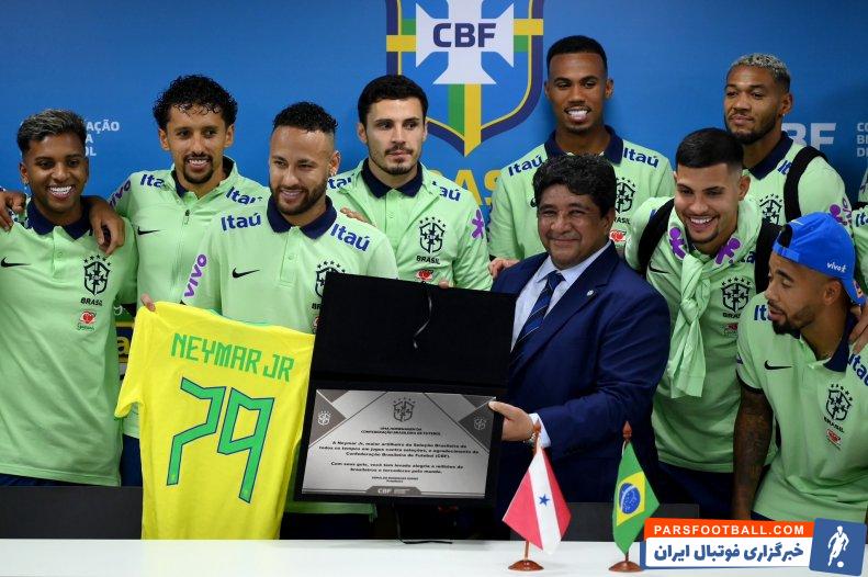 برزیل ؛ نیمار با 79 گل برترین گلزن تریخ تیم ملی برزیل