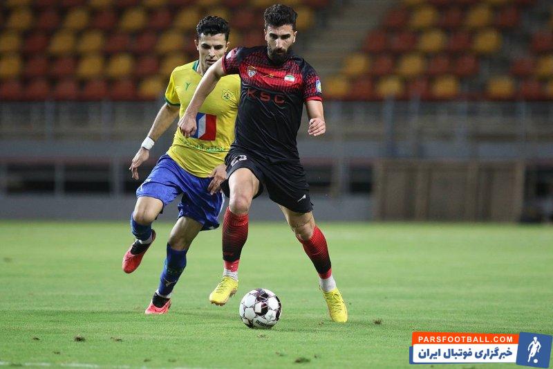 شجاعی ؛ حضور علی شجاعی در پست وینگر چپ در دیدار فولاد برابر نفت