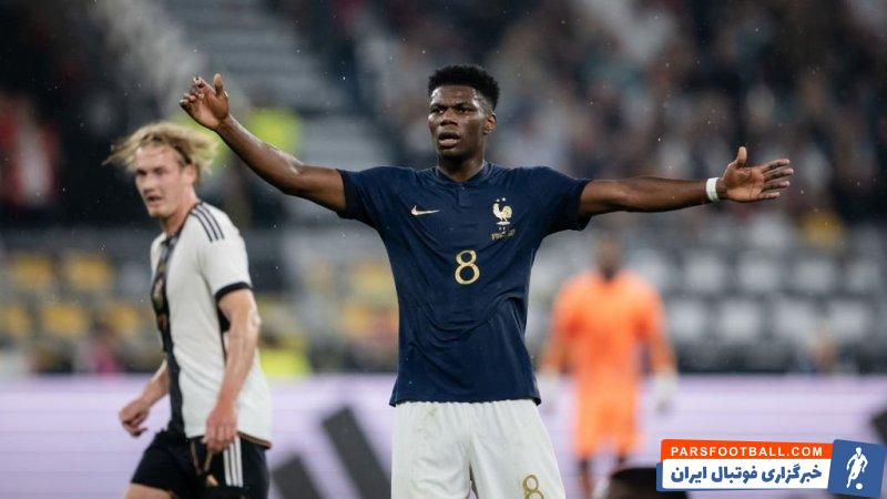 شوامنی ؛ حضور شوامنی در تمرین رئال مادرید بلافاصله پس از بازگشت از بازی های ملی