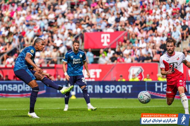 جهانبخش ؛ برد پر گل فاینورد برابر اوترخت در روز نیمکت نشینی جهانبخش