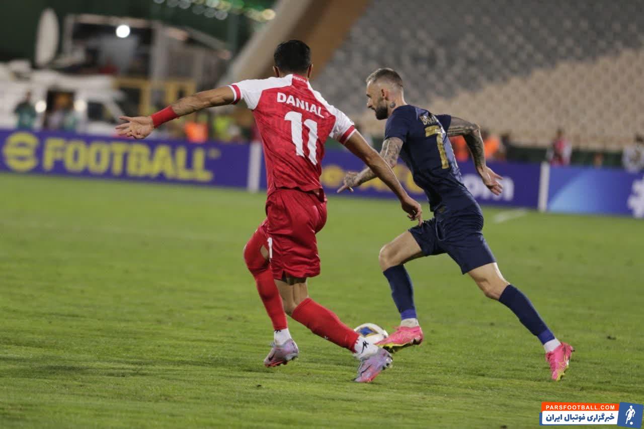 پرسپولیس ؛ دانیال اسماعیلی فر به خوبی مارسلو بروزویچ را مهار کرد