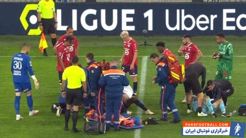 اومتیتی ؛ مصدومیت اومتیتی مدافع لیل در دیدار برابر رنس 