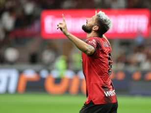 ژیرو ؛ احتمال بالای غیبت ژیرو در دیدار میلان برابر اینتر به علت مصدومیت