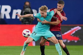 فرانکی ؛ یک عملکرد فوق العاده دیگر از فرانکی دیونگ در بارسلونا