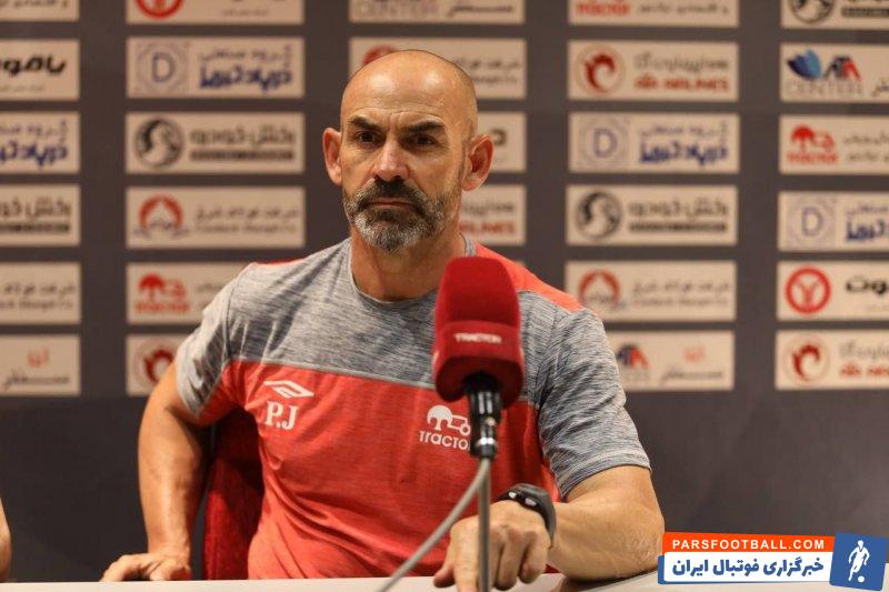 خمس سرمربی تراکتور : امیدوارم بتوانیم بردهای متوالی را آغاز کنیم