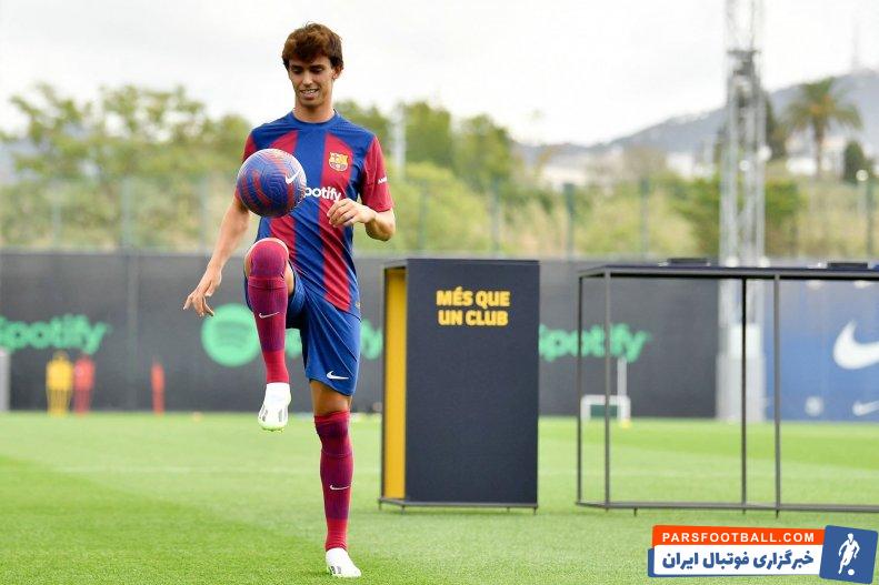 فلیکس ؛ تصاویری از مراسم معارفه فلیکس در بارسلونا 