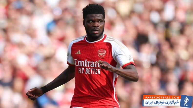 پارتی ؛ مصدومیت توماس پارتی و غیبت در دیدار برابر منچستریونایتد