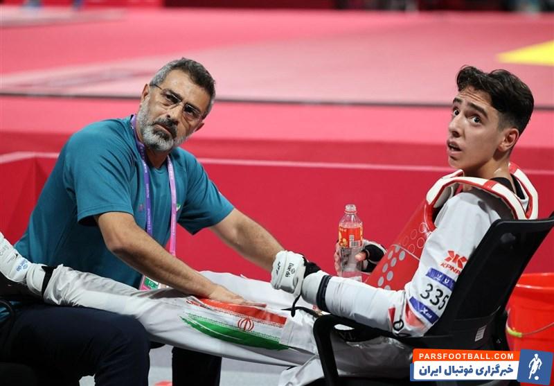 محمد باقری معتمد , تکواندو , تکواندو ایران , بیژن مقانلو , هادی ساعی , بازی‌های آسیایی 2022 هانگژو , 