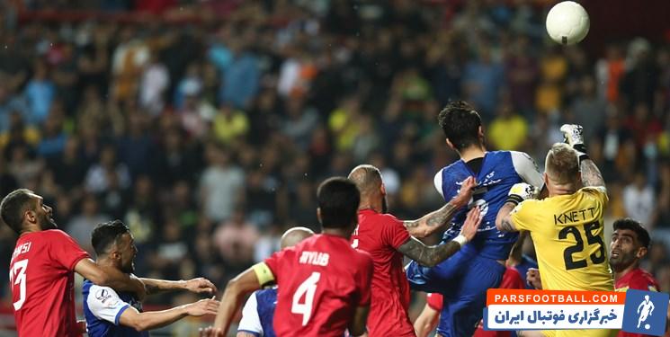 فولاد ؛ برد یک بر صفر فولاد برابر استقلال خوزستان با گلزنی منشا