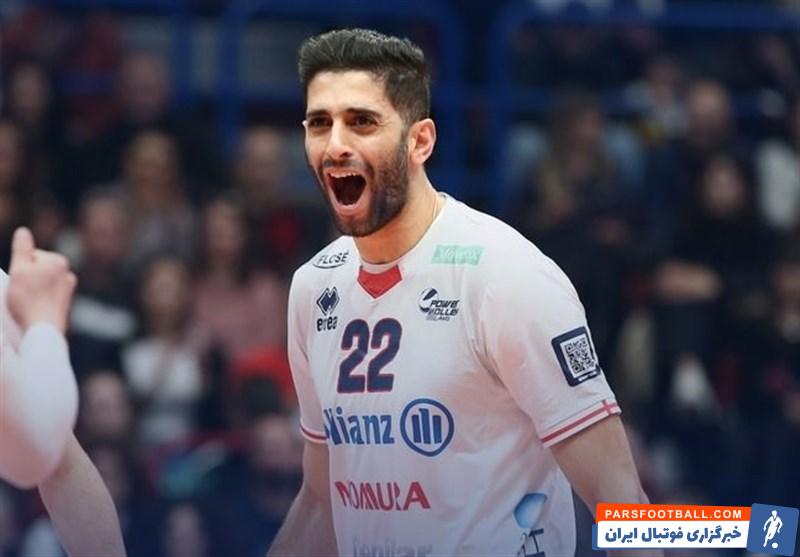 میلاد ؛ میلاد عبادی پور : هدفم ارتقای تواناییها و دانشم در مورد والیبال است