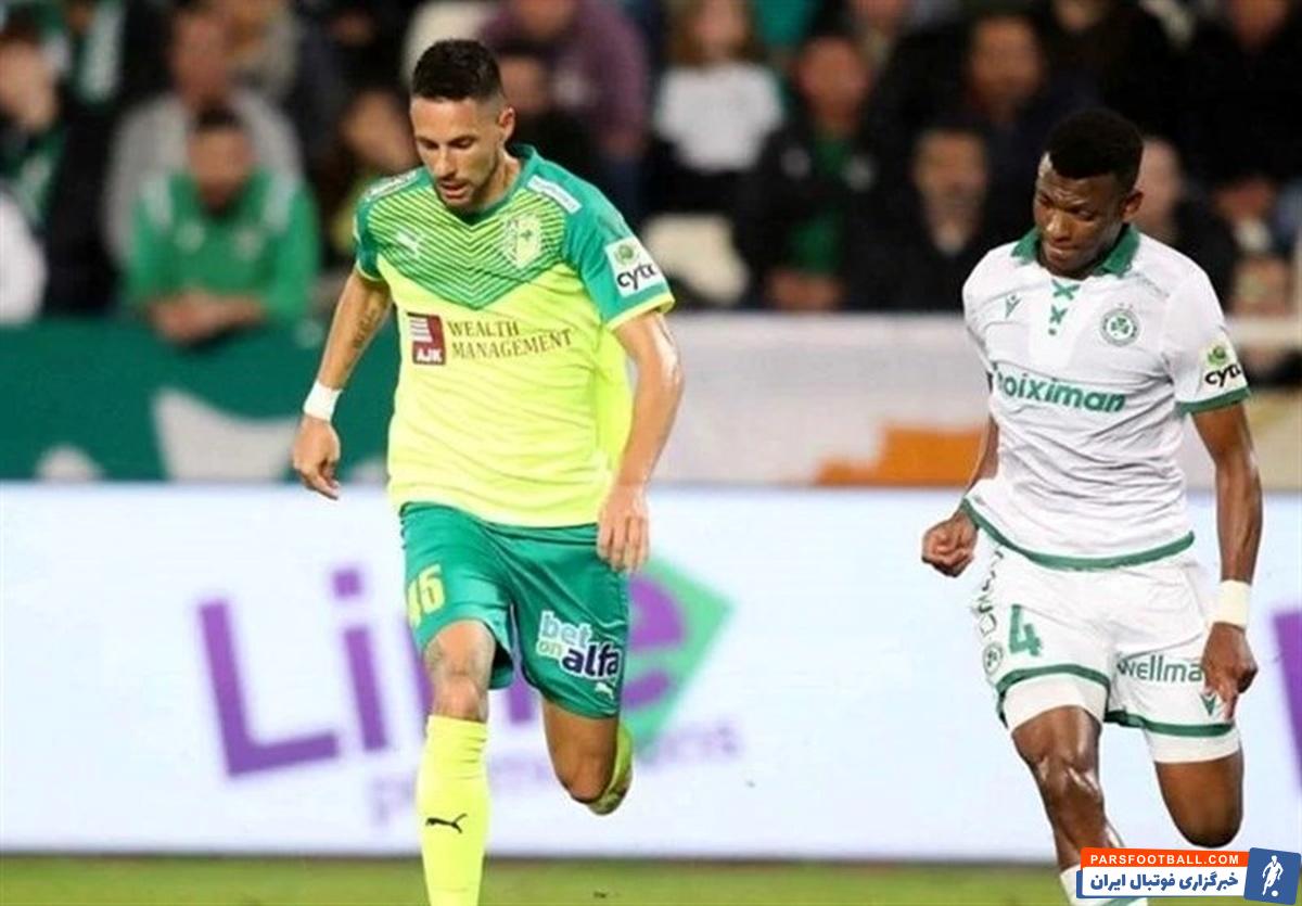 اومونیا در حضور ستاره ایرانی خود مقابل حریفش به تساوی رسید