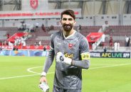 علیرضا بیرانوند سرانجام پس از سه بازی آسیایی کلین شیت کرد