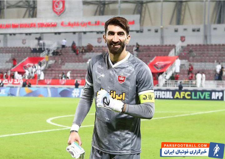 علیرضا بیرانوند سرانجام پس از سه بازی آسیایی کلین‌ شیت کرد