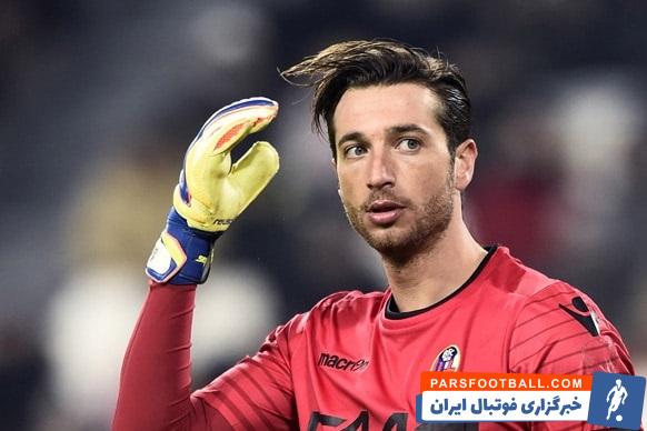 میلان ؛ مارکو اسپورتیلو دروازه بان سوم میلان برابر یوونتوس