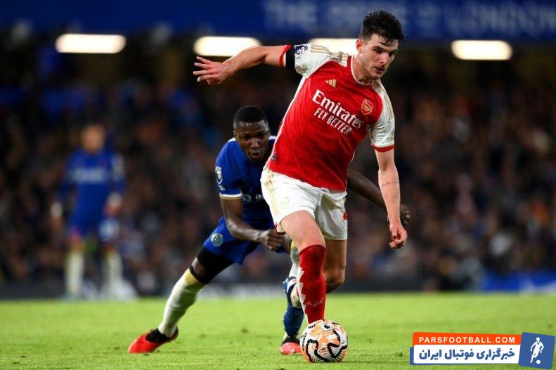 آرسنال ؛ رایس : توپ که به سمت من آمد به مستند بکام فکر کردم و به توپ ضربه زدم