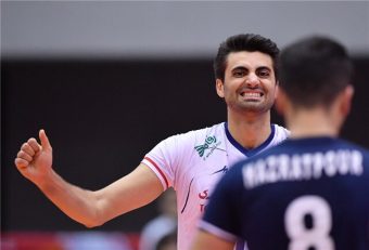 والیبال ؛ درخشش امیر غفور در دیدار راپید بخارست برابر استینتا