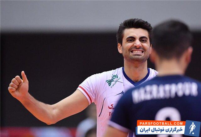 والیبال ؛ درخشش امیر غفور در دیدار راپید بخارست برابر استینتا