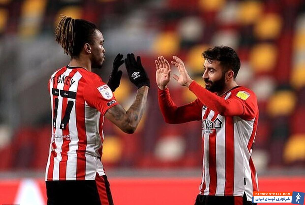 برنتفورد در حضور ستاره ایرانی مقابل حریفش به تساوی رسید