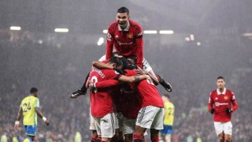 کاسمیرو غایب منچستریونایتد در دیدار برابر شفیلد