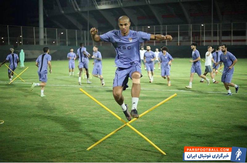 فولاد ؛ لوکاس کاندیدو در تمرینات فولاد