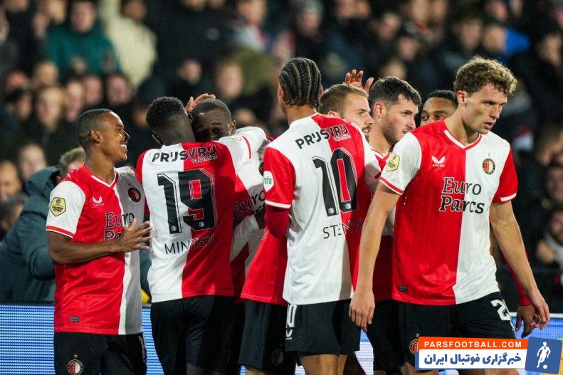 فاینورد ؛ برد چهار بر صفر فاینورد در دیدار برابر ویتسه