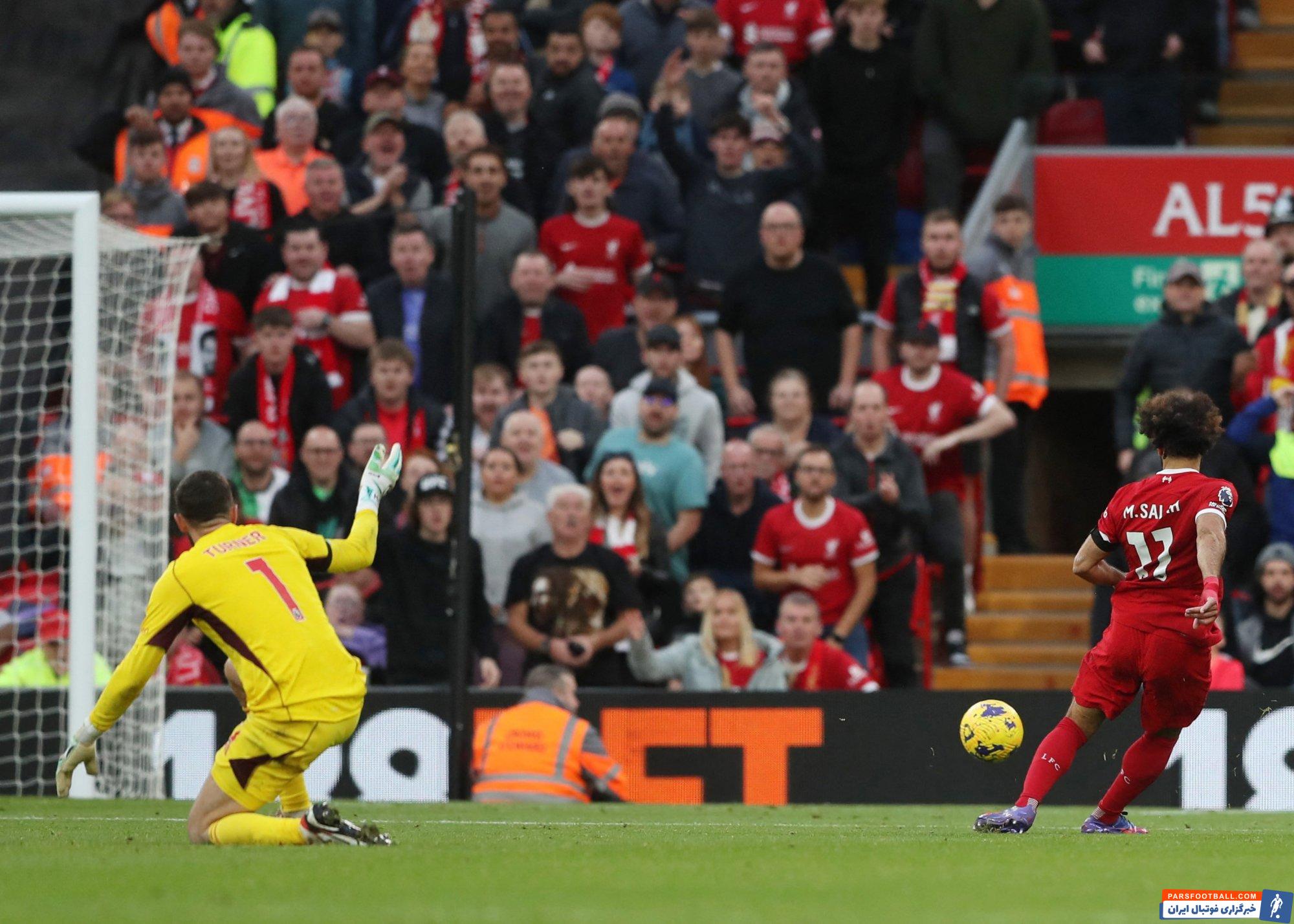 لیورپول 3 -0 ناتینگهام فارست هفته دهم لیگ برتر انگلیس