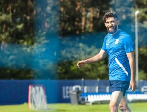 علی ؛ حضور علی قلی نژاد در تمرینات لخ پوزنان پس از هفت ماه دوری