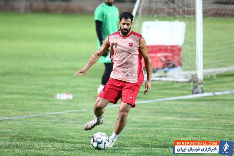 تیم ملی ؛ حضور امیرحسین فشنگچی در تمرین تیم ملی