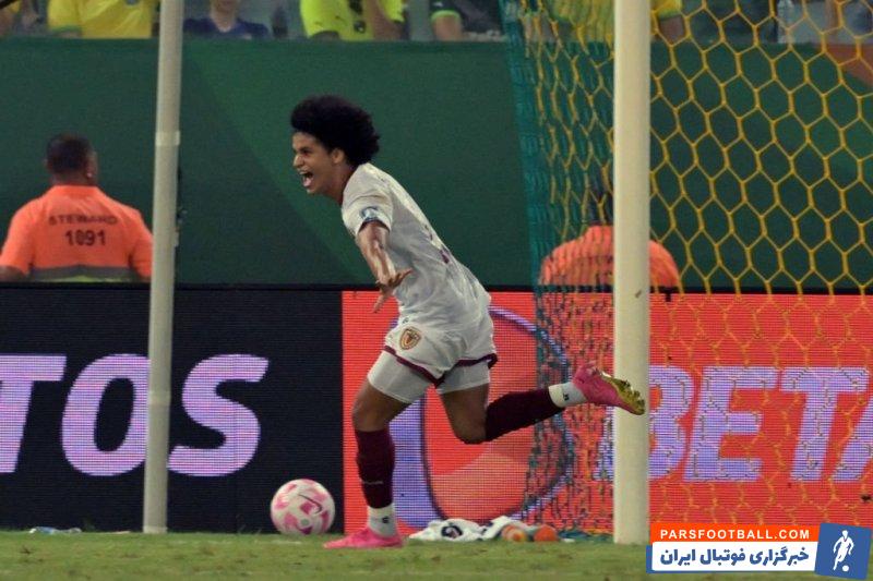 ونزوئلا ؛ گل قیچی برگردان ادواردو بلو به برزیل و کسب یک امتیاز برای پرو