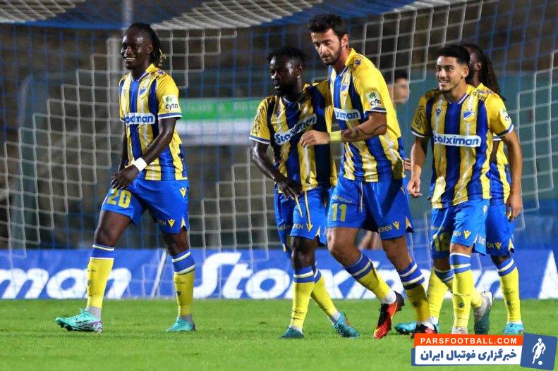 ساپینتو ؛ کارمیوتیسا 1-2 آپوئل هفته نهم لیگ قبرس